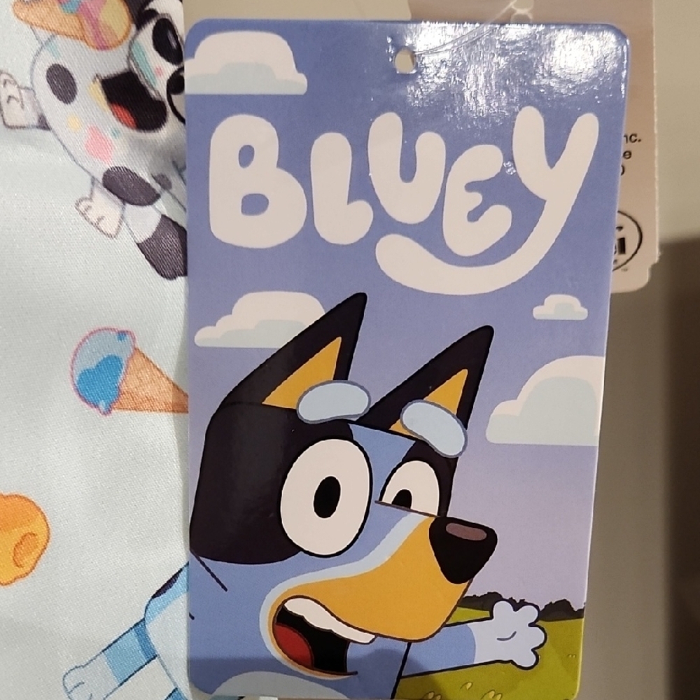 Bluey Button Down Shirt with Cartoon Animal Design. - Picture 6 of 13